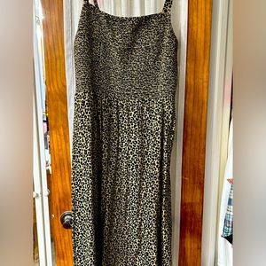 Old Navy animal print sundress (XL)